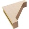 Ekena Millwork 3"W x 12"D x 12"H Thin Burlington Rough Cedar Woodgrain TimberThane Corbel, Primed Tan CORUR03X12X12BURRCPR - alternate 4